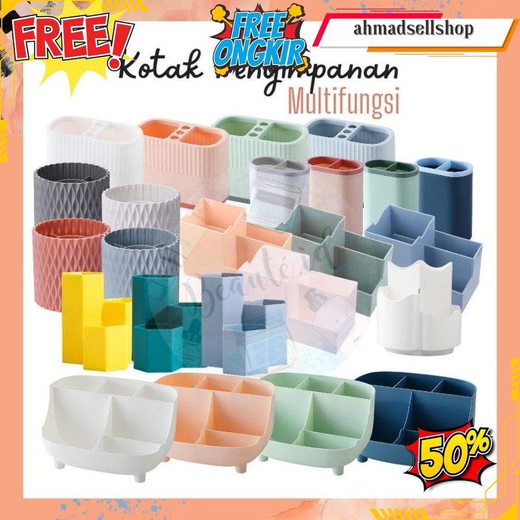 

Wadah Kotak Tempat Alat Tulis Puplen Bulpen Pena Pensil Stationary Box Kotak Atk Desain Premium Elegan Aesthetic Stuff Tebal Berkualitas Kantor Meja Belajar Brush Make Up Multifungsi Sovenir Gift Original Produk
