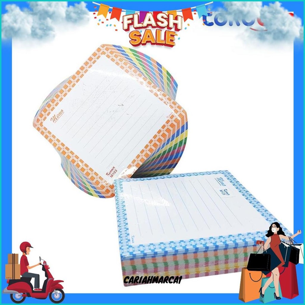 

Tokotab - Memo Kertas Notes Putar Biasa Kurnia Original Produk