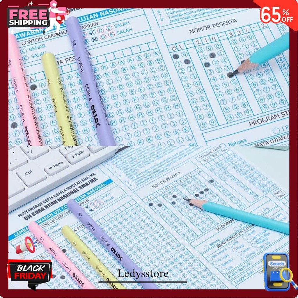 

Pencil / Pensil Joyko P-8130 / 2B / 1 Drum 36 Pcs / Pastel Original Produk