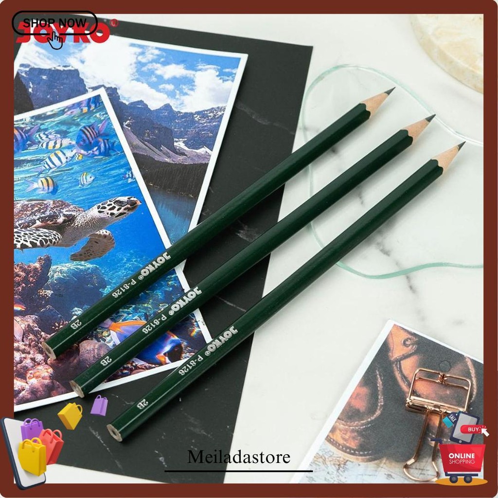 

Pensil Pencil Joyko P-8126 2B 1 Box 12 Pcs Gratis Ongkir