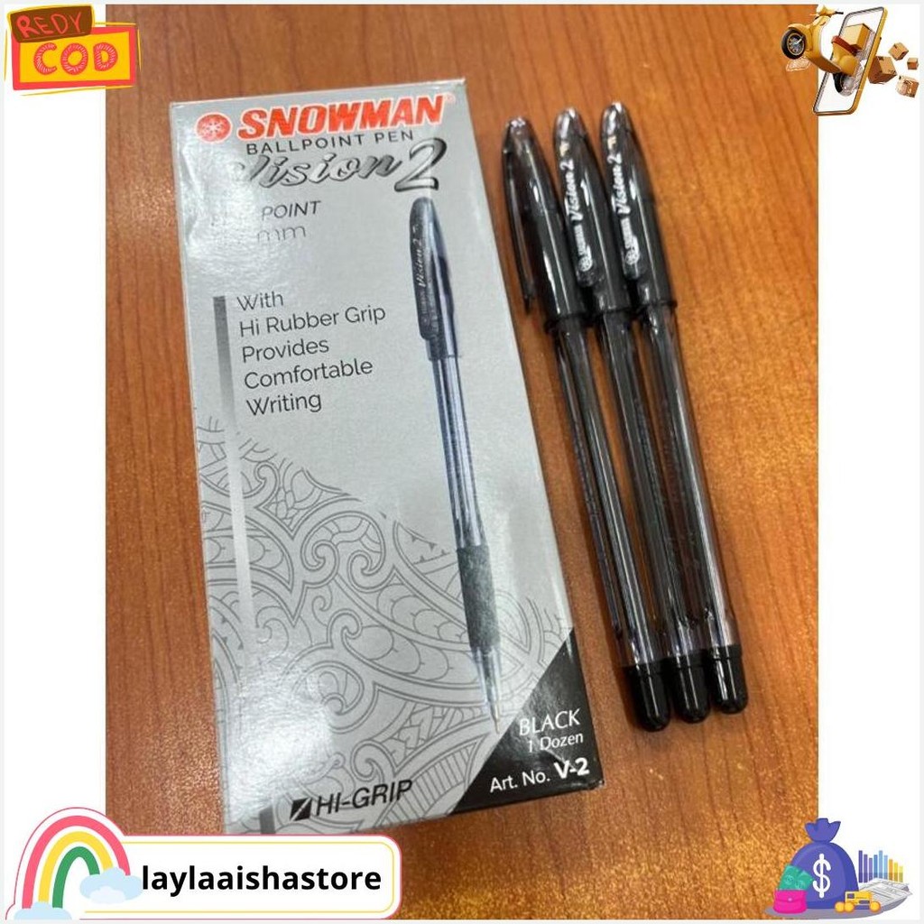 

Pulpen Snowman V2 0,7 Mm - 1 Lusin 12 Pcs Termurah Banget