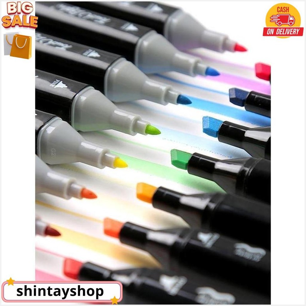 

Ms Stabilo Spidol Warna Sketsa Umum Dua Sisi Kepala Tulis Luas Dan Halus Double Headed General Touch Marker Pen Animation Set Markers Dual Side Fine Art Brush Twin Market Set 24Pcs, 48Pcs, 80Pcs All In One Multi Color Pena Pensil Cod