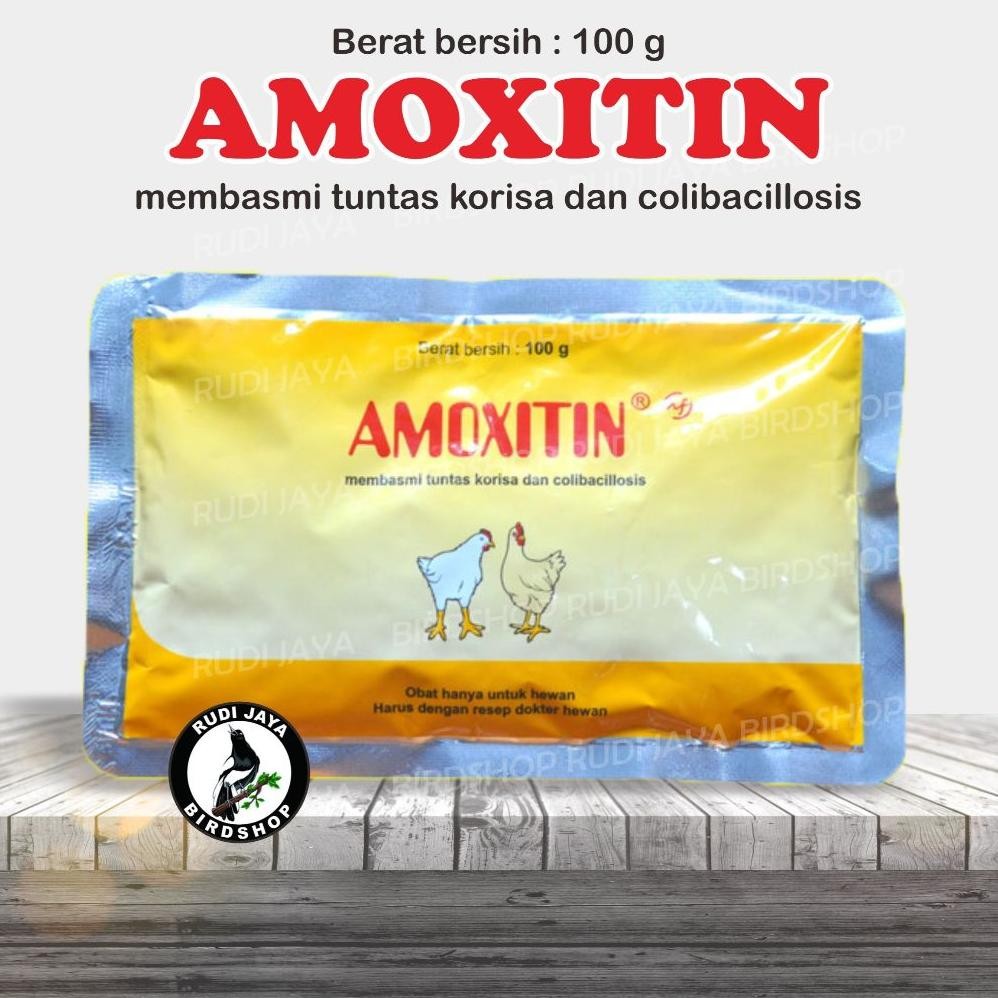 wdr-75 AMOXITIN 100 GRAM MEDION OBAT AYAM BEBEK SAKIT NGOROK PILEK PULLORUM SALMONELLA SESAK SULIT N