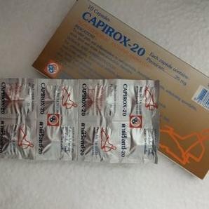 h-4 CAPIROX 20 CAPIROX20 1 STRIP ASLI IMPORT THAILAND OBAT AYAM SAKIT KAKI TEDUN LUMPUH MENGOBATI KA