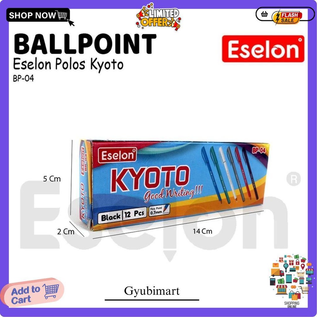 

12Pcs Ballpoint Office Mini / 1Pak Pulpen Eselon Mini 0.7Mm Siap Kirim