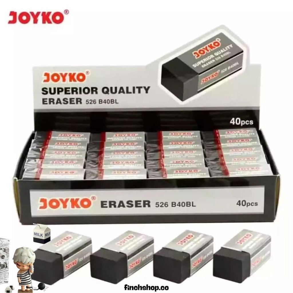 

Penghapus / Stip Joyko Hitam Kecil (40Pcs) Sale