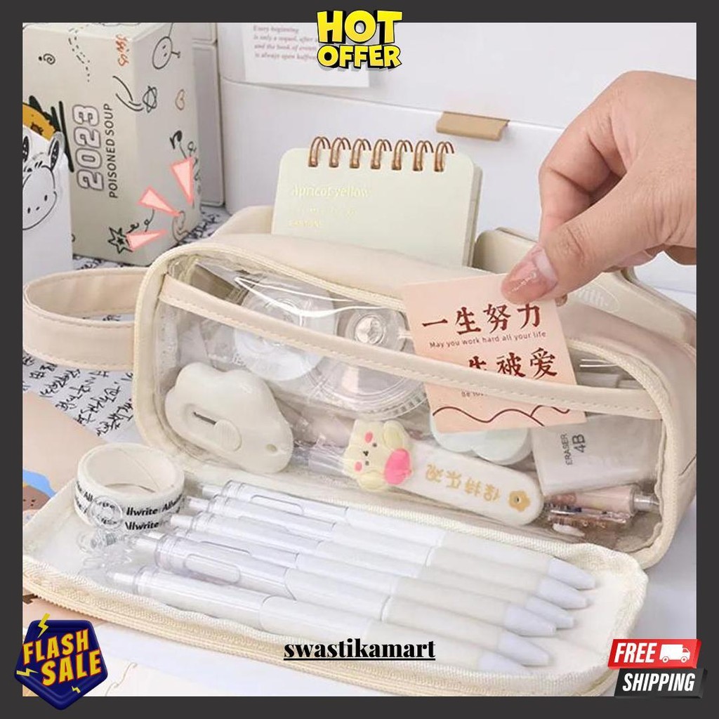 

Kotak Pensil Kawaii Kapasitas Besar, Kotak Pensil Pensil Lipat, Kotak Pensil Pensil Untuk Anak Perempuan, Alat Tulis Siswa Kantor, Perlengkapan Sekolah, Perlengkapan Sekolah Terlaris
