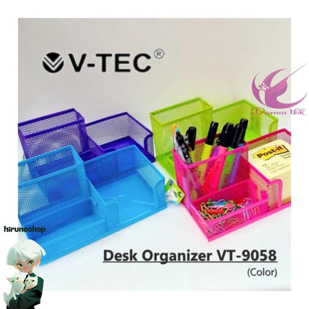 

V-Tec Memo Organizer Warna Vt-9058 Beragam Warna Menarik Promo