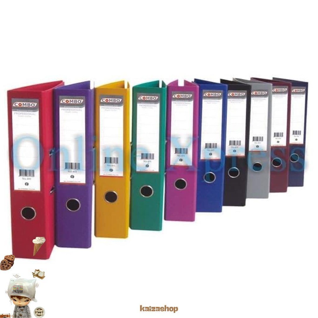 

Ordner Folio F4 Pvc / File Pvc 401 Combo Kilat