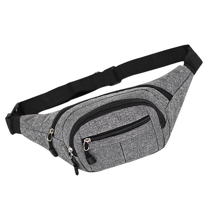 BITZEN TAS PINGGANG PRIA DAN WANITA HITAM WAISTBAG TAS WAIST BAG BAHU SLING BAG WANITA ELEGAN TERLAR
