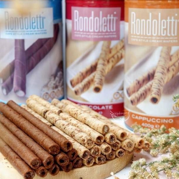 

hjg-7 RONDOLETTI ASTOR KIRIM KE SELURUH INDONESIA WAFER ROLL 400GR Termurah