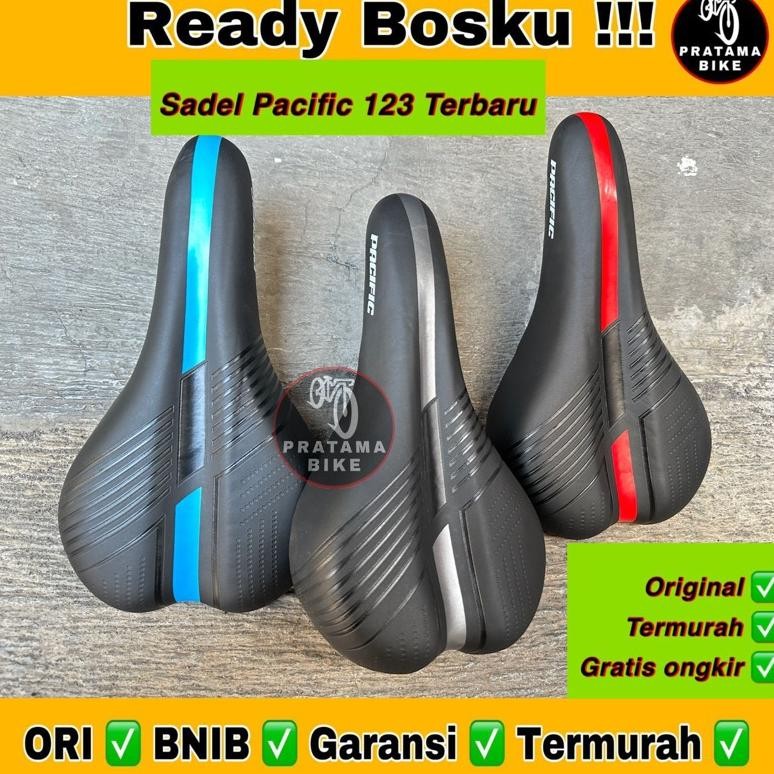 fth-56 Sadel Saddle Jok Dudukan Sepeda BMX MTB Federal Ukuran 20 24 26 Busa Empuk PACIFIC UNICYCLE E