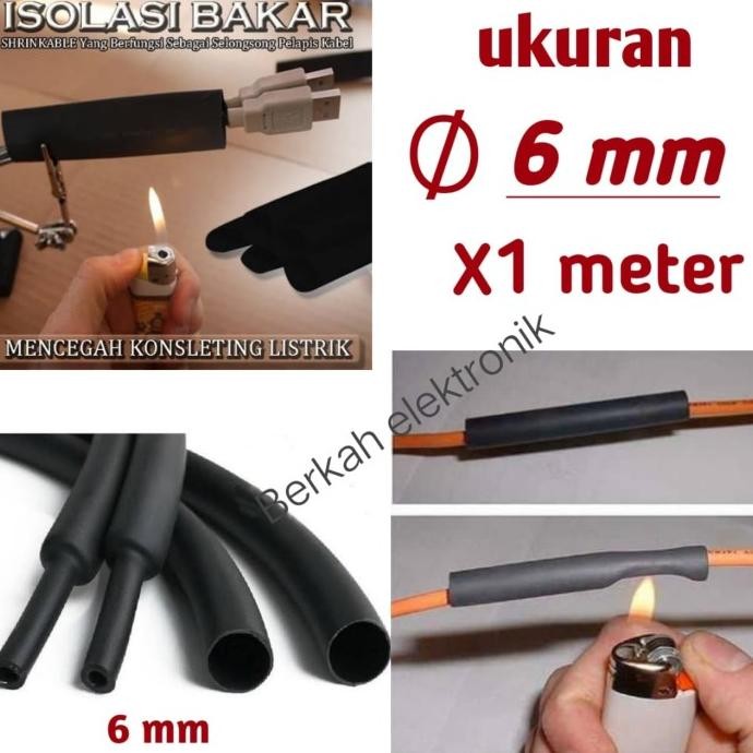 

}}}}}}] ISOLASI BAKAR 6mm x 1 meter