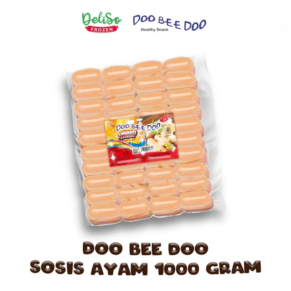 

Sosis Chicken Cocktail Orinal Doo Bee Doo 1 Gram Promo
