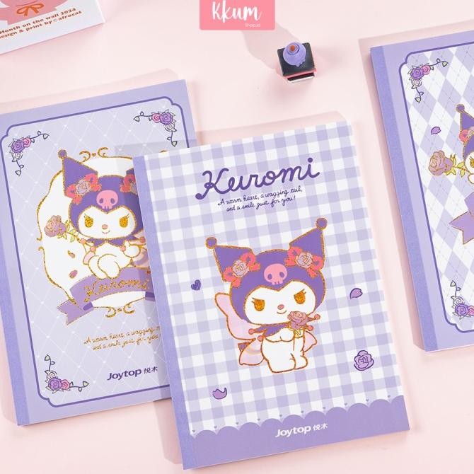 

New!! 3Pcs Buku Tulis Sekolah Sanrio Cinamorol Kuromi B5/ Buku Catatan Notebook Kuliah