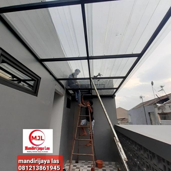 NEW kanopi transparan buat jemuran