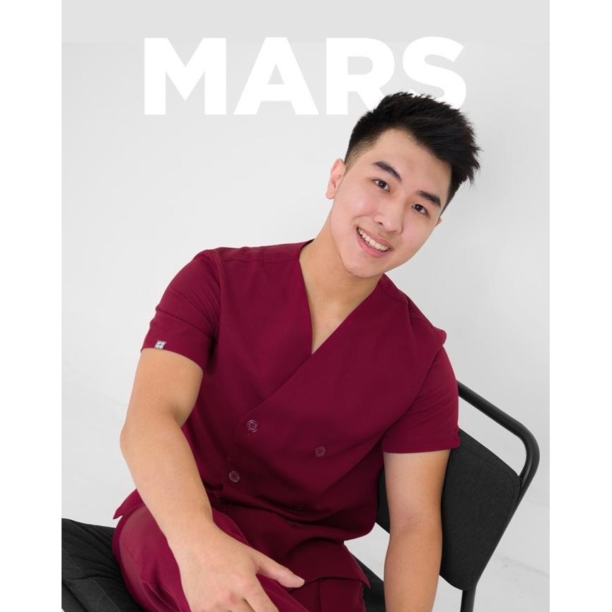 SCRB - Baju Scrub / Medical Scrubs / Baju Jaga - Mars Collection