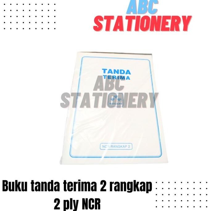 

New!! Buku Tanda Terima 2 Rangkap / 2 Ply Ncr ( Kelipatan 10 Buku )