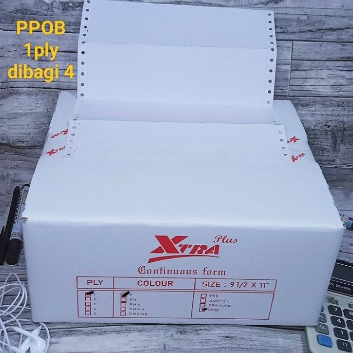 

TERLARIS - Kertas PPOB 1ply 9,5x11"/4 letter