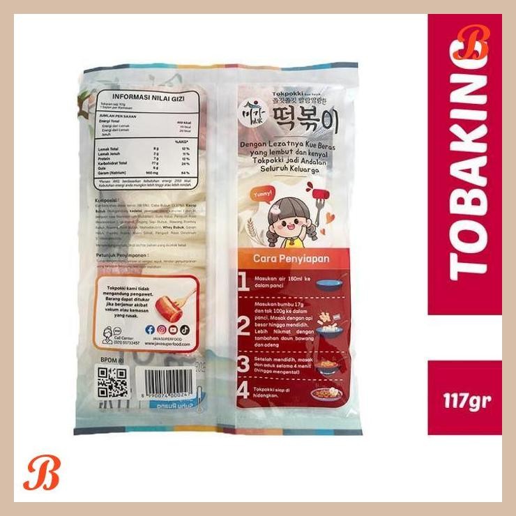 

| RMP | TOPOKKI KUE TEUCK INSTAN + SAUS TOKPOKKI JAVA SUPER FOOD 117GR