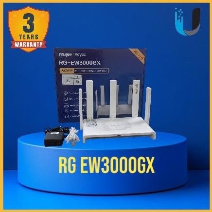 TERMURAH - Ruijie Reyee RG-EW3000GX Wi-Fi 6 Dual-band Pengganti EW1800GX PRO