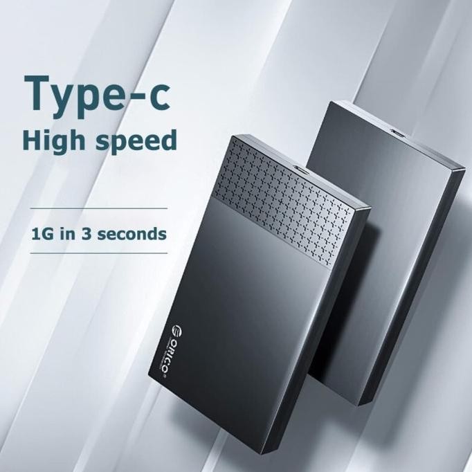 NEW HDD Enclosure orico 2.5 USB Type C 2526C3 - Casing hardisk external