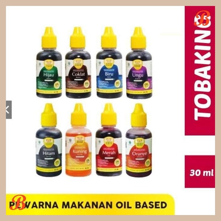 

| RMP | PEWARNA MAKANAN OIL BASED KOEPOE 30ML FOOD COLOURING OIL