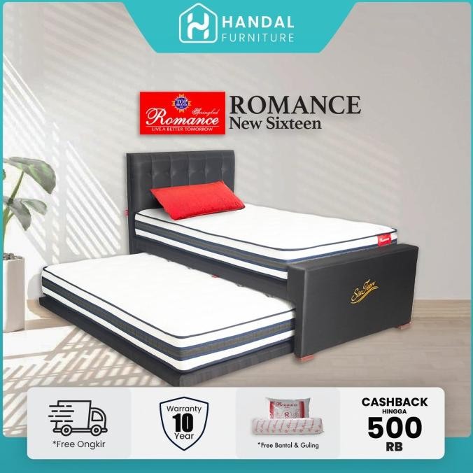 Promo Romance Kasur Springbed 3In1 Sixteen All Variant