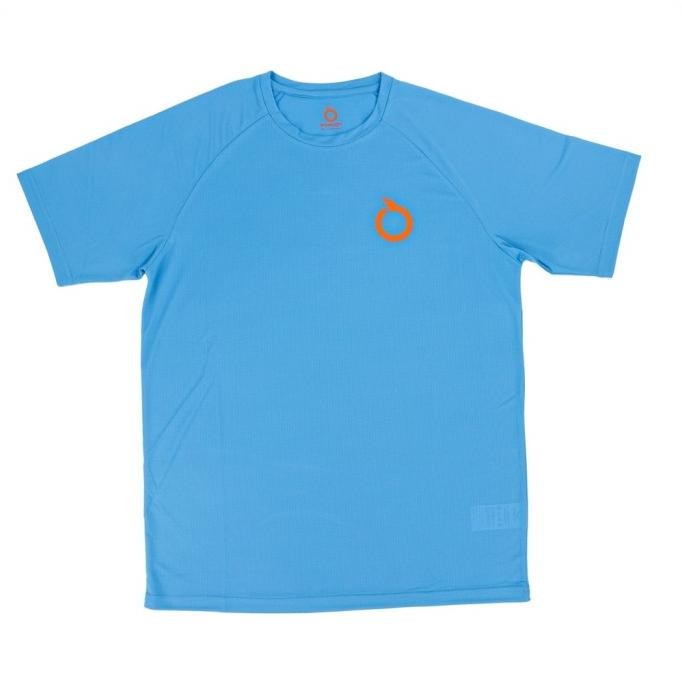 BAJU OLAHRAGA LARI ORTUSEIGHT HYPERSONIC RN JERSEY - CYAN