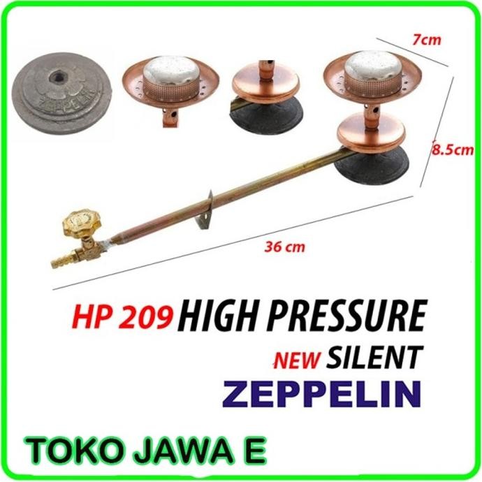 Sale Kompor Gas Semawar Zeppelin Hp 209 (Silent)