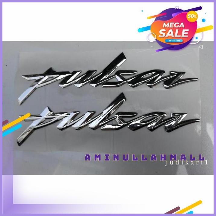 EMBLEM 3D LOGO KAWASAKI BAJAJ PULSAR BEST PRODUK