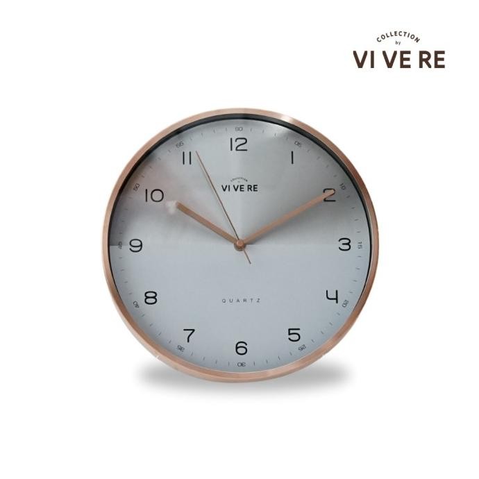 Grosir Vivere Jam Dinding Gaia Alumunium