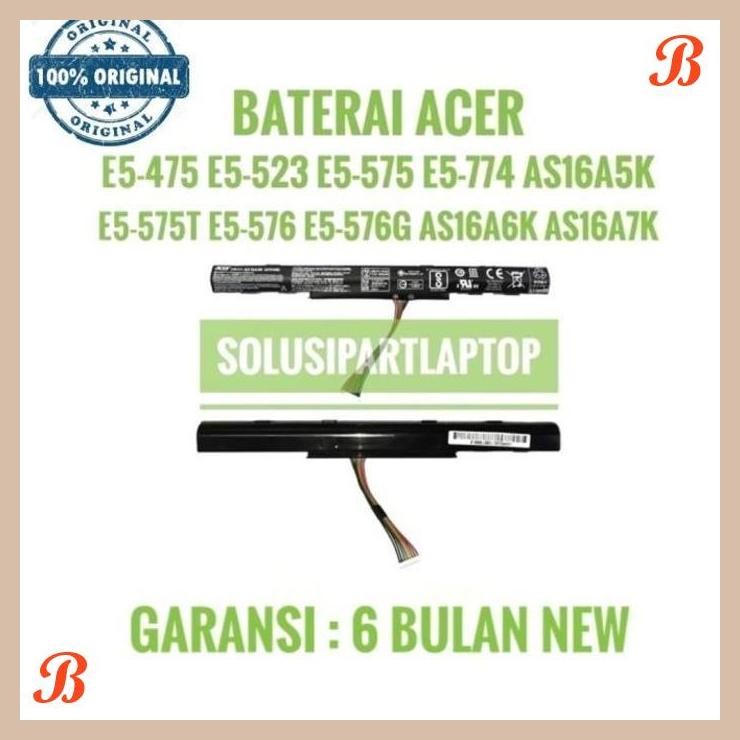 | SL | BATERAI ACER ASPIRE ES 14 ES1-432 SERIES AS16A5K ORI