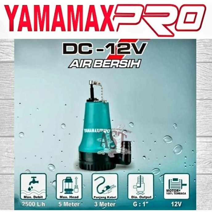 !!!!!!] POMPA AIR YAMAMAX  DC 12V - POMPA CELUP SUBMERSIBLE | YAMAMAX PRO