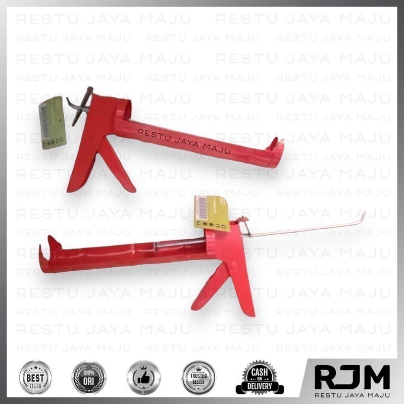 

XP TOOL Alat Tembakan Lem Silikon Hitam Gear Aquarium Tabung Kaca Caulking Silicone Sealant rj