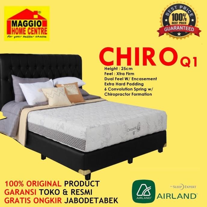 Promo Kasur Orthopedic Airland Chiropedic Qi - Airland Springbed