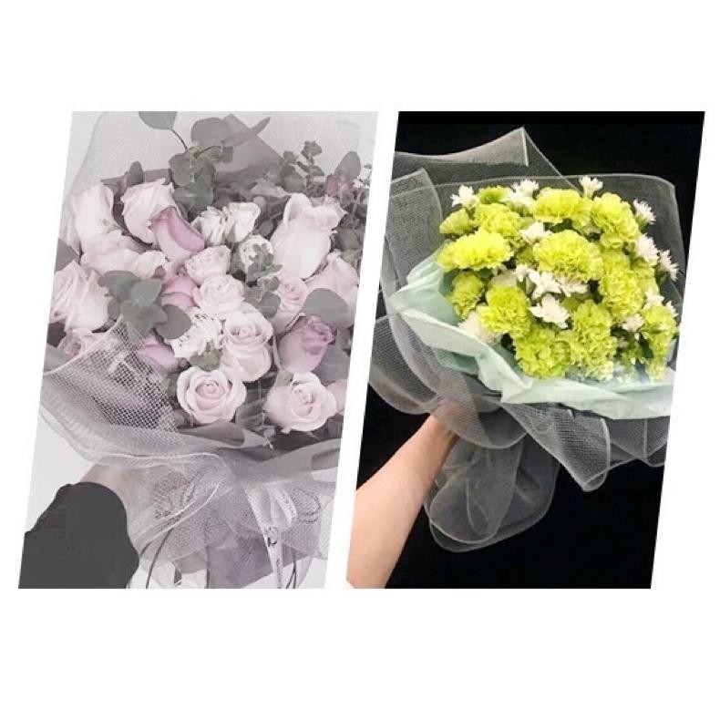 

TERMURAH Polynet Flower Wrapping Mesh Roll Tile Jaring Buket Bunga Korea Do86