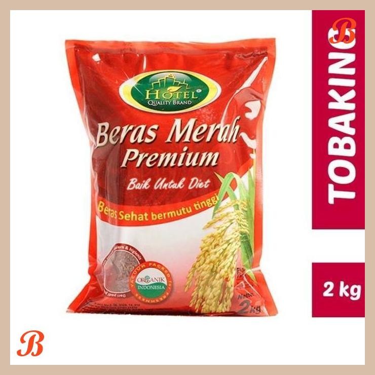 

| RMP | BERAS HOTEL MERAH ORGANIK PREMIUM 2KG