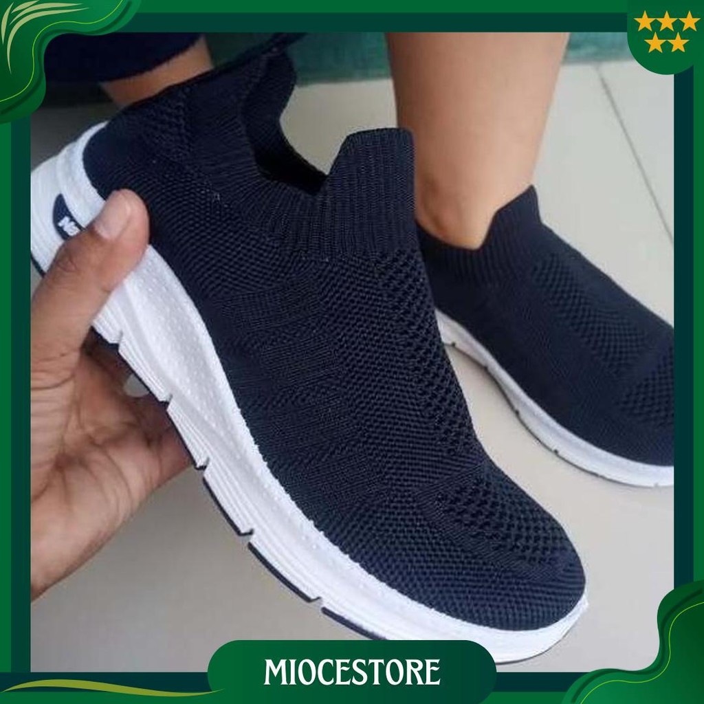 26-36 Sepatu Slip On Anak Sepatu Slop Anak Sepatu Rajut Anak Import Ori