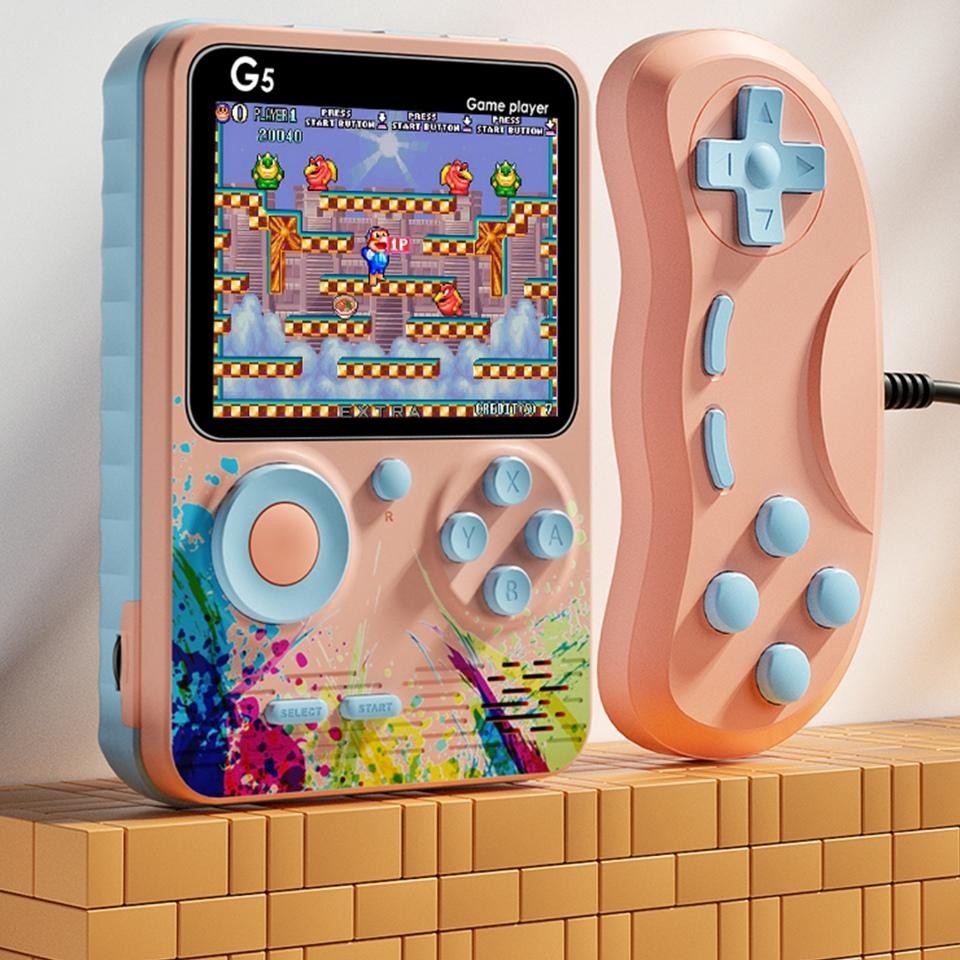 Portable Game Player Builtin Claic Game Connect To Tv Or Gamepad G5 2 Player Game Boy Game