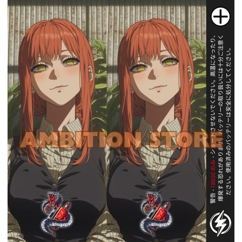 

*PromoTerjangkau* Ambitionstore Stiker Wrap Baterai 18650 Ambition V18 Series Pelindung Dan Penghias Untuk Segala Merek 6 Garskin Wrap Stiker Premium / X Casing Case COD