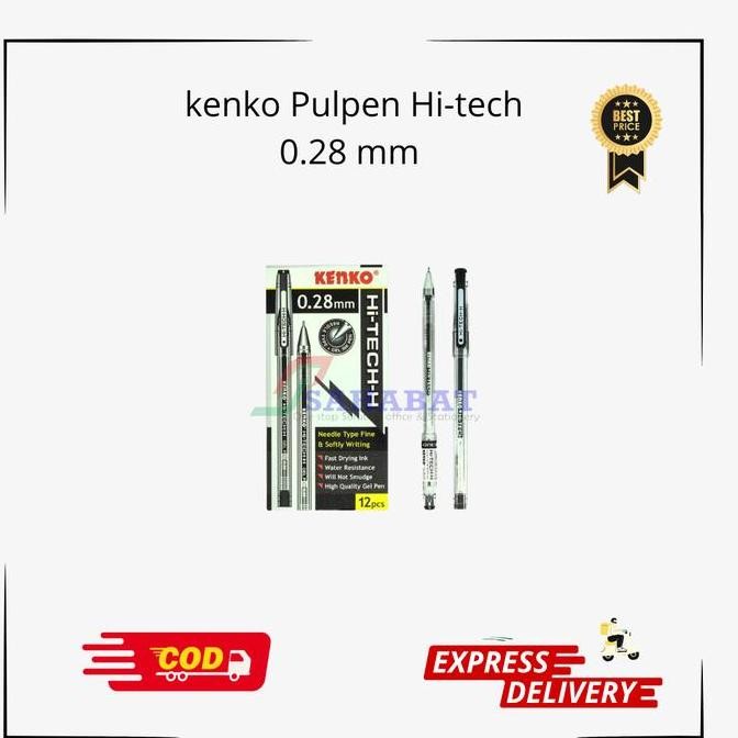 

Murah!! Pulpen Hi- Tech 0,28 / Pulpen Satu Pak Isi 12 Pcs