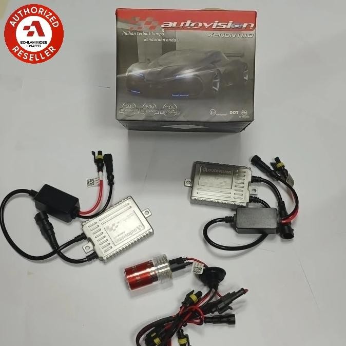 N Autovision Hid Carbon Singel Kit 55W H1 H3 H7 H11 Hb3 Hb4 4300K/6000K