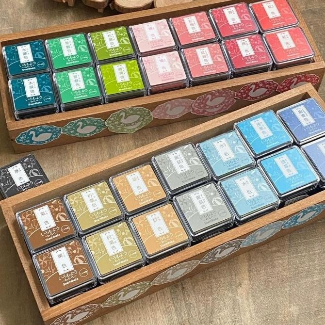 

Murah!! Shachihata Mini Ink Pad Journal Stamp 02