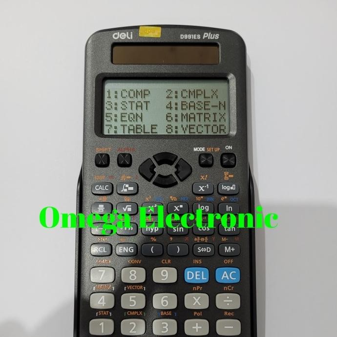 

DELI D991ES PLUS - SCIENTIFIC KALKULATOR ILMIAH SEKOLAH FX-991ES PLUS