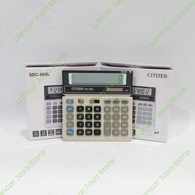 

NEW CITIZEN SDC-868L KALKULATOR DESKTOP
