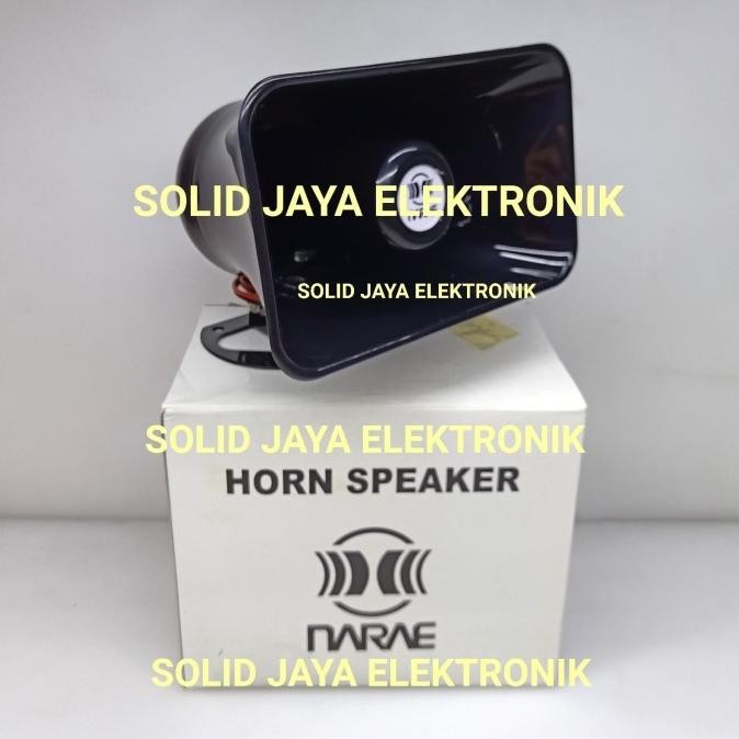 SPEAKER HORN CORONG HORN SPEAKER VOKAL 12W 8 OHM KOTAK NARAE NSH-90 ORIGINAL DAN TERPERCAYA