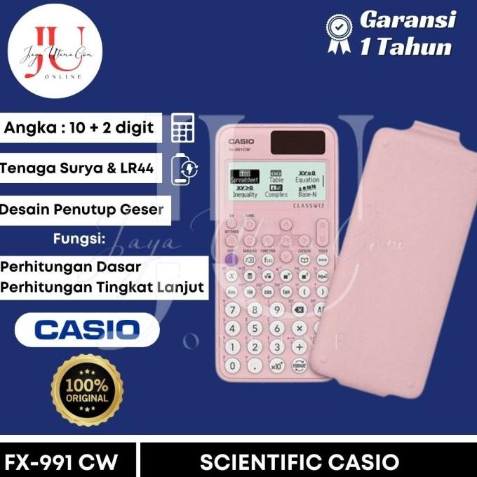 

NEW Casio FX-991CW / FX-82CW ClassWiz Model Scientific Original Calculator