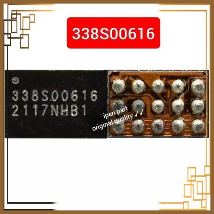 [IXP] IC LAMPU 338S00616 IPHONE 13 PRO MINI MAX BACKLIGHT DRIVER