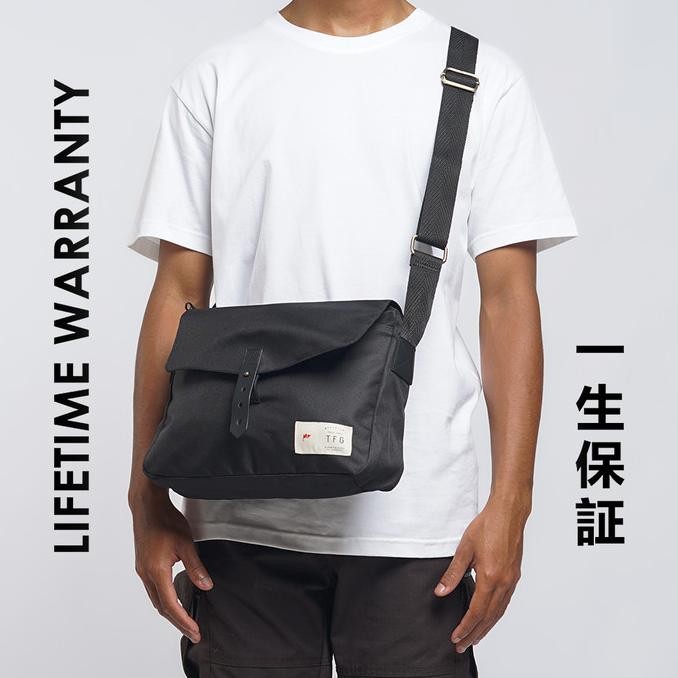Sale Tfg Sling Bag Tas Selempang Mailman 428 Black Lifetime Warranty